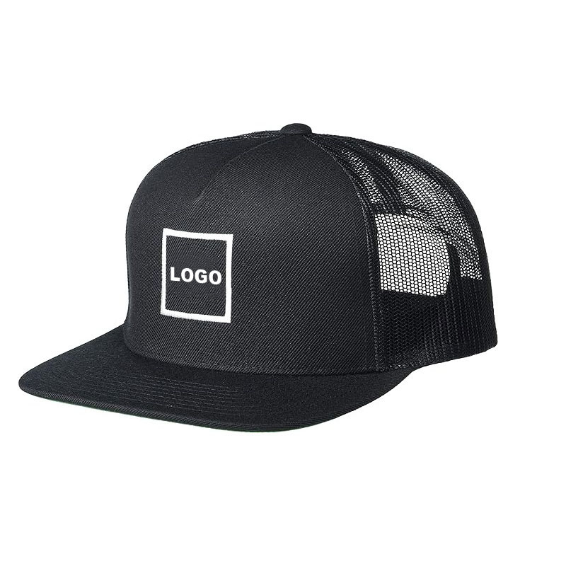 5 panelen snapback mesh hoed