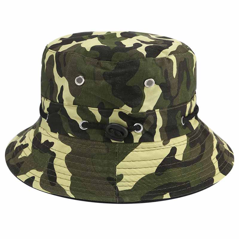 Camo bucket hoed