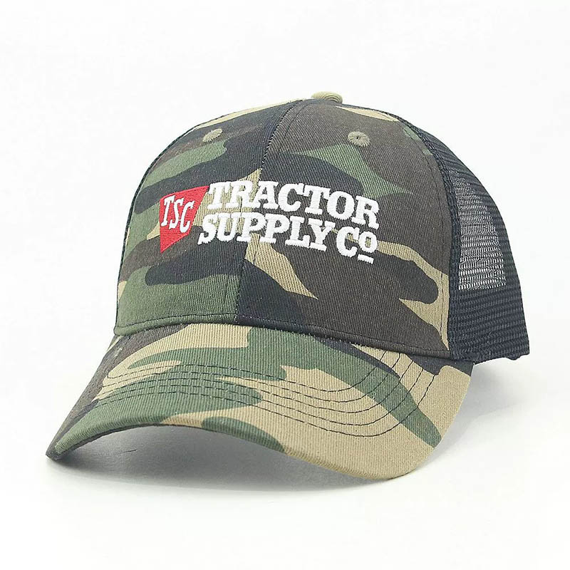 camouflage trucker hat