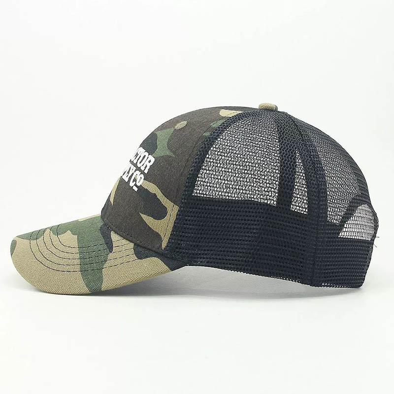 camouflage trucker hat