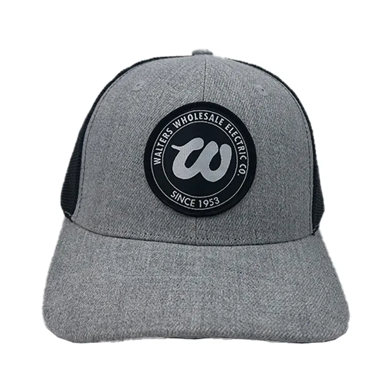 Geweven patch trucker hoeden